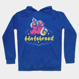 hate and the naughty unicorn Hoodie